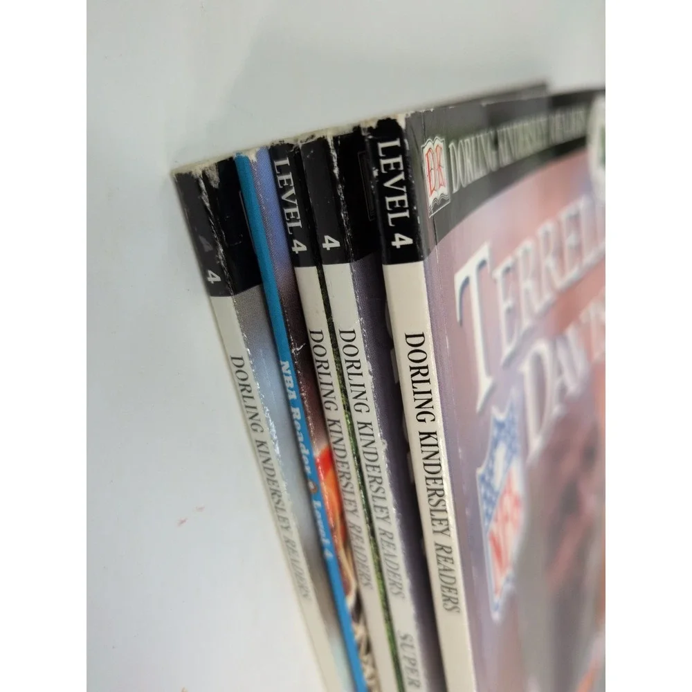 SPORTS LOT 5!🏀DK Early Readers Books Level 4 Boys Homeschool Basketball NFL MLB